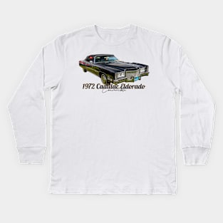 1972 Cadillac Eldorado Convertible Kids Long Sleeve T-Shirt